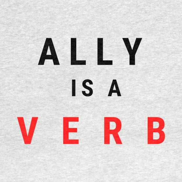 ally is a verb by pmeekukkuk